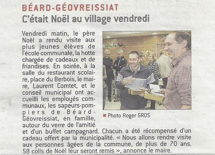 Buffet Conseil Municipal