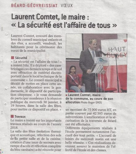 voeux du maire